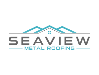 Seaview metal roofing  logo design by lexipej