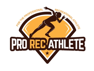 Pro Rec Athlete logo design by logoguy