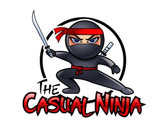 The Casual Ninja logo design by uttam