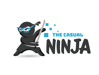 The Casual Ninja logo design by prodesign