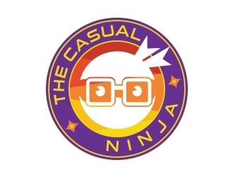 The Casual Ninja logo design by fawadyk