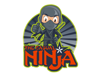 The Casual Ninja logo design by coco