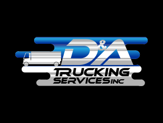 D&A Trucking Services INC Logo Design