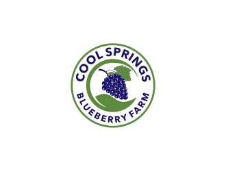 Cool Springs Blueberry Farm logo design by ammad