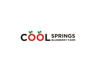 Cool Springs Blueberry Farm logo design by cintya