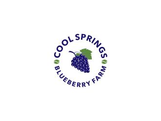 Cool Springs Blueberry Farm logo design by ammad