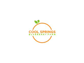 Cool Springs Blueberry Farm logo design by cintya