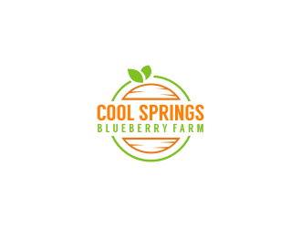 Cool Springs Blueberry Farm logo design by cintya