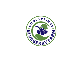 Cool Springs Blueberry Farm logo design by ammad