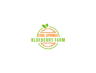 Cool Springs Blueberry Farm logo design by cintya