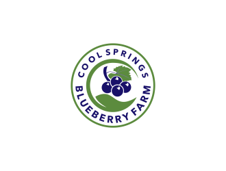 Cool Springs Blueberry Farm logo design by ammad