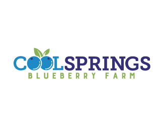 Cool Springs Blueberry Farm logo design by scriotx