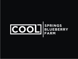 Cool Springs Blueberry Farm logo design by bricton