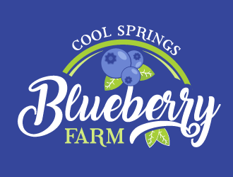 Cool Springs Blueberry Farm logo design by prodesign