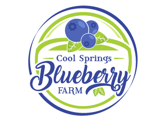Cool Springs Blueberry Farm logo design by prodesign