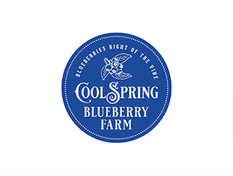 Cool Springs Blueberry Farm logo design by wonderland