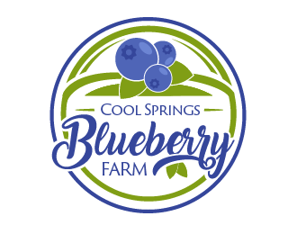 Cool Springs Blueberry Farm logo design by prodesign