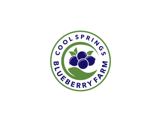 Cool Springs Blueberry Farm logo design by ammad