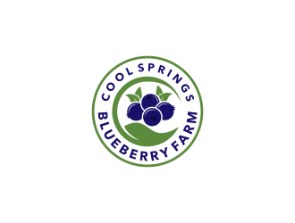 Cool Springs Blueberry Farm logo design by ammad