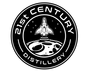 21st Century Distillery logo design by jm77788