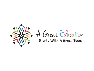 A Great Education Starts With A Great Team logo design by zakdesign700