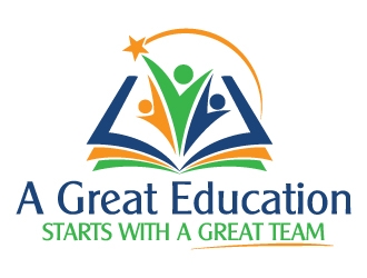 A Great Education Starts With A Great Team logo design by jaize