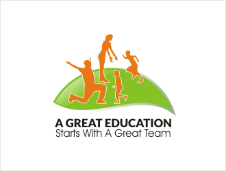A Great Education Starts With A Great Team logo design by bunda_shaquilla