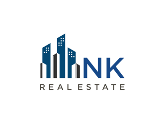 Real Estate by NK logo design by enilno