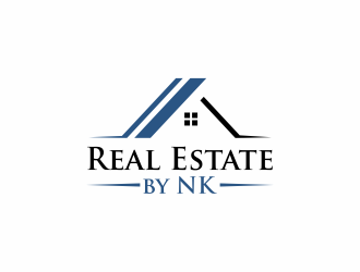 Real Estate by NK logo design by hopee