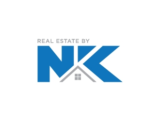 Real Estate by NK logo design by BTmont
