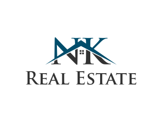 Real Estate by NK logo design by noviagraphic