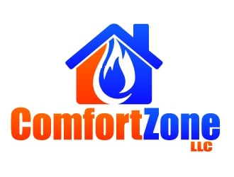 Comfort Zone LLC logo design by ElonStark