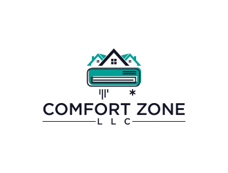 Comfort Zone LLC logo design by noviagraphic