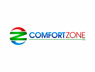 Comfort Zone LLC logo design by mutafailan