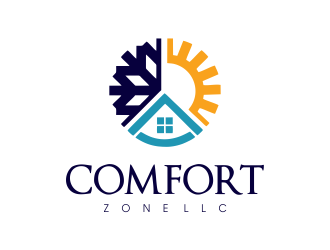 Comfort Zone LLC logo design by JessicaLopes