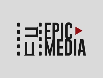 Epic Media logo design by Mbezz