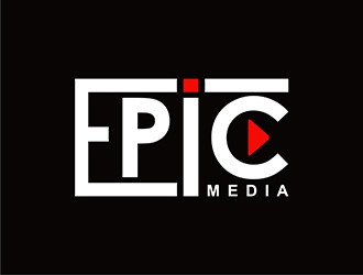 Epic Media logo design by gitzart