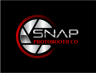 Snap Photobooth Co. logo design by Girly