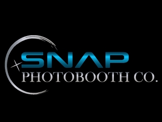 Snap Photobooth Co. logo design by savvyartstudio