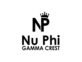 Nu Phi Gamma Crest (No Fucks Given) logo design by meliodas