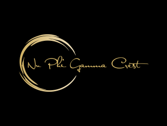 Nu Phi Gamma Crest (No Fucks Given) logo design by Greenlight