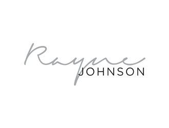 Rayne Johnson logo design by logolady