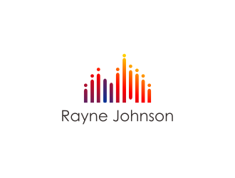 Rayne Johnson logo design by noviagraphic