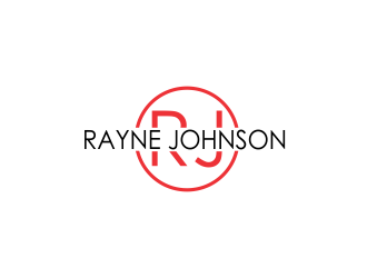 Rayne Johnson logo design by giphone