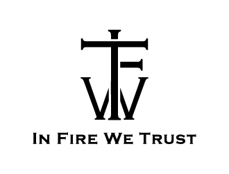 In Fire We Trust logo design by thebutcher