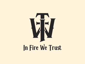 In Fire We Trust logo design by Ibrahim