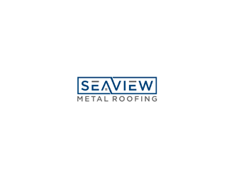 Seaview metal roofing  logo design by johana