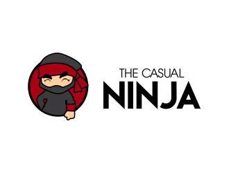 The Casual Ninja logo design by JessicaLopes