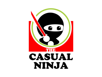 The Casual Ninja logo design by Torzo