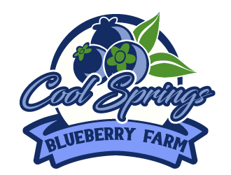 Cool Springs Blueberry Farm logo design by tec343